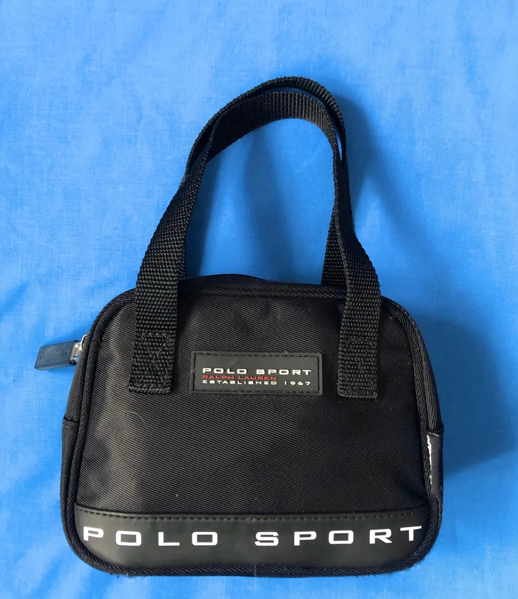 1990s Polo Sport Ralph Lauren Mini Canvas Bag