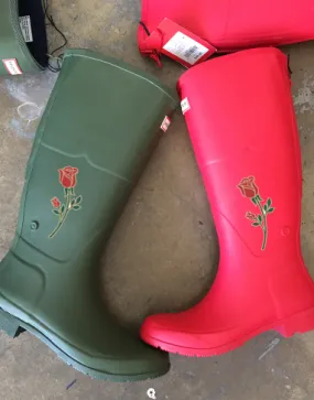 25 Pairs of Custom Painted Hunter Boots   1 Bag - Custom Order