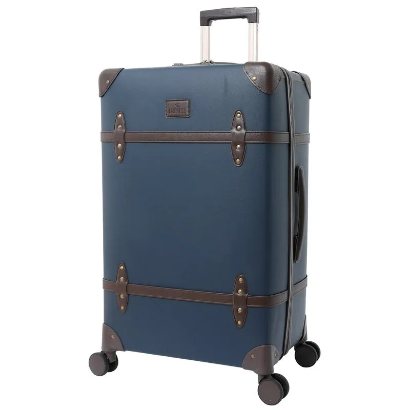 28 inch Large Checkin Trolley Bag with TSA Lock | 88.4L Capacity | Navy Blue