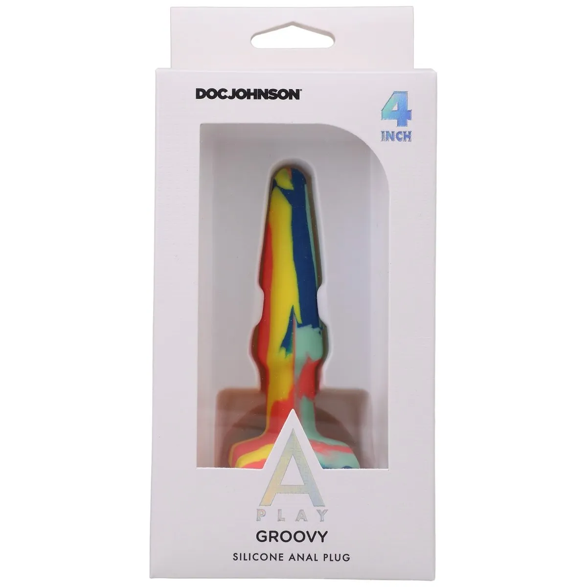 A-Play Groovy Silicone Anal Plug Inch