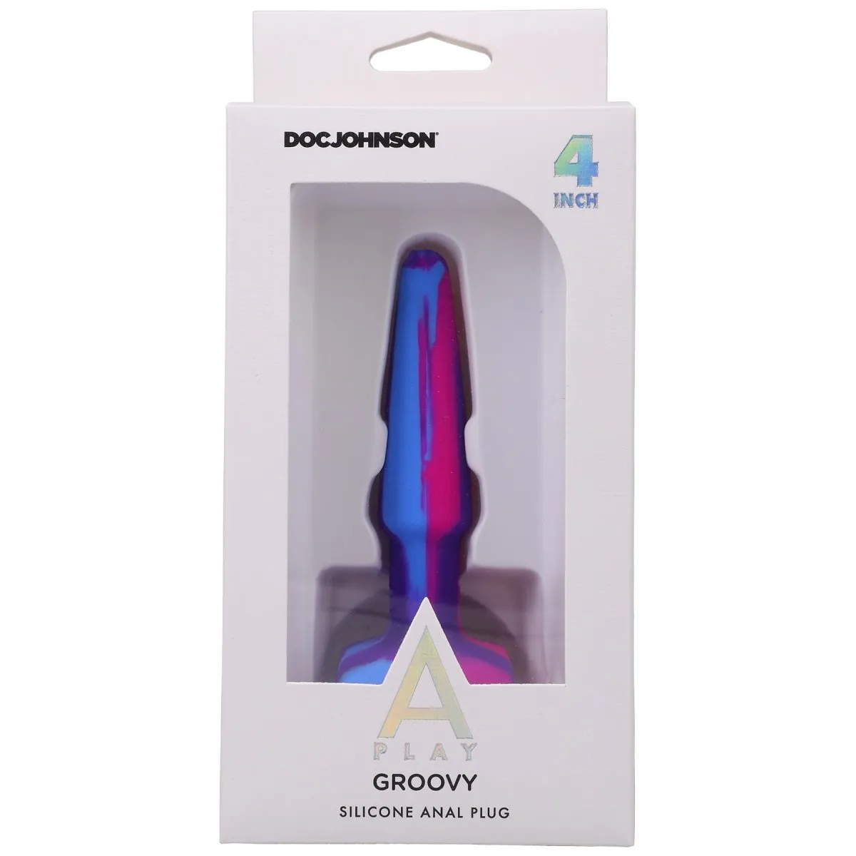 A-Play Groovy Silicone Anal Plug Inch