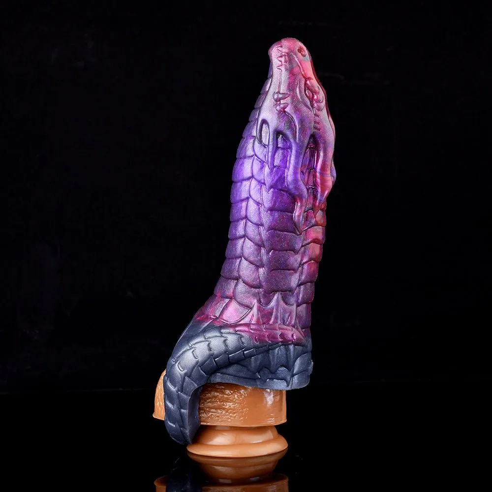 Adalinda - Noble Serpent Fantasy Sheath, Dragon Cock Sleeve Extender