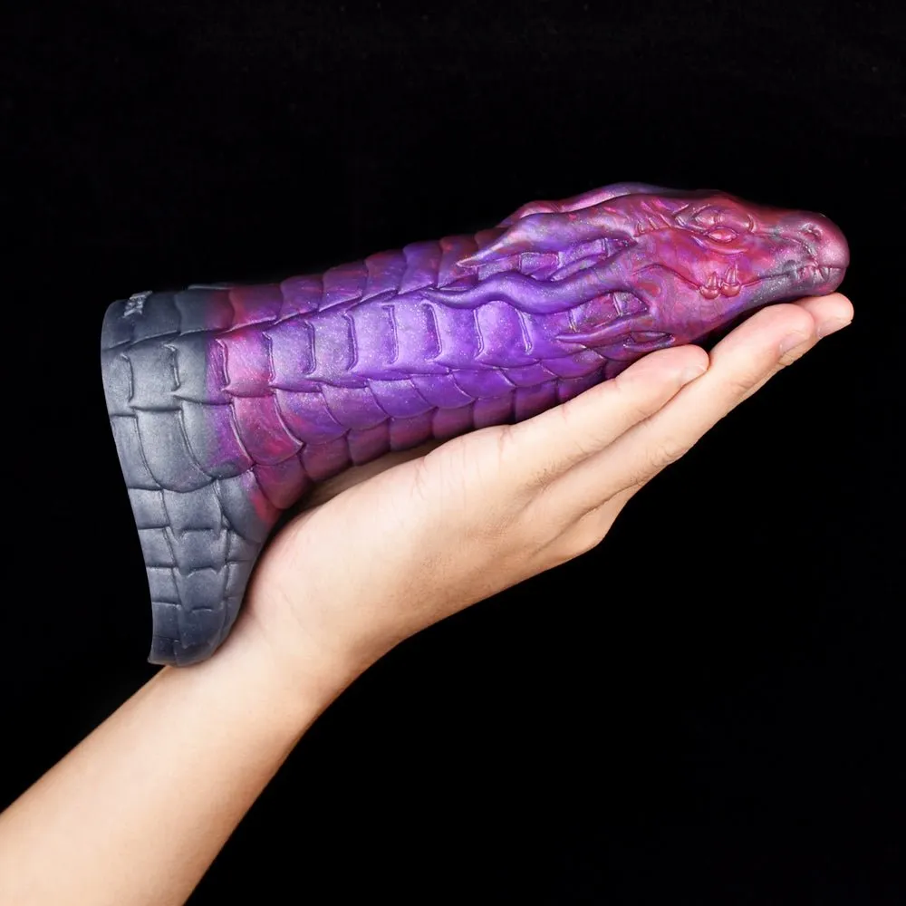 Adalinda - Noble Serpent Fantasy Sheath, Dragon Cock Sleeve Extender