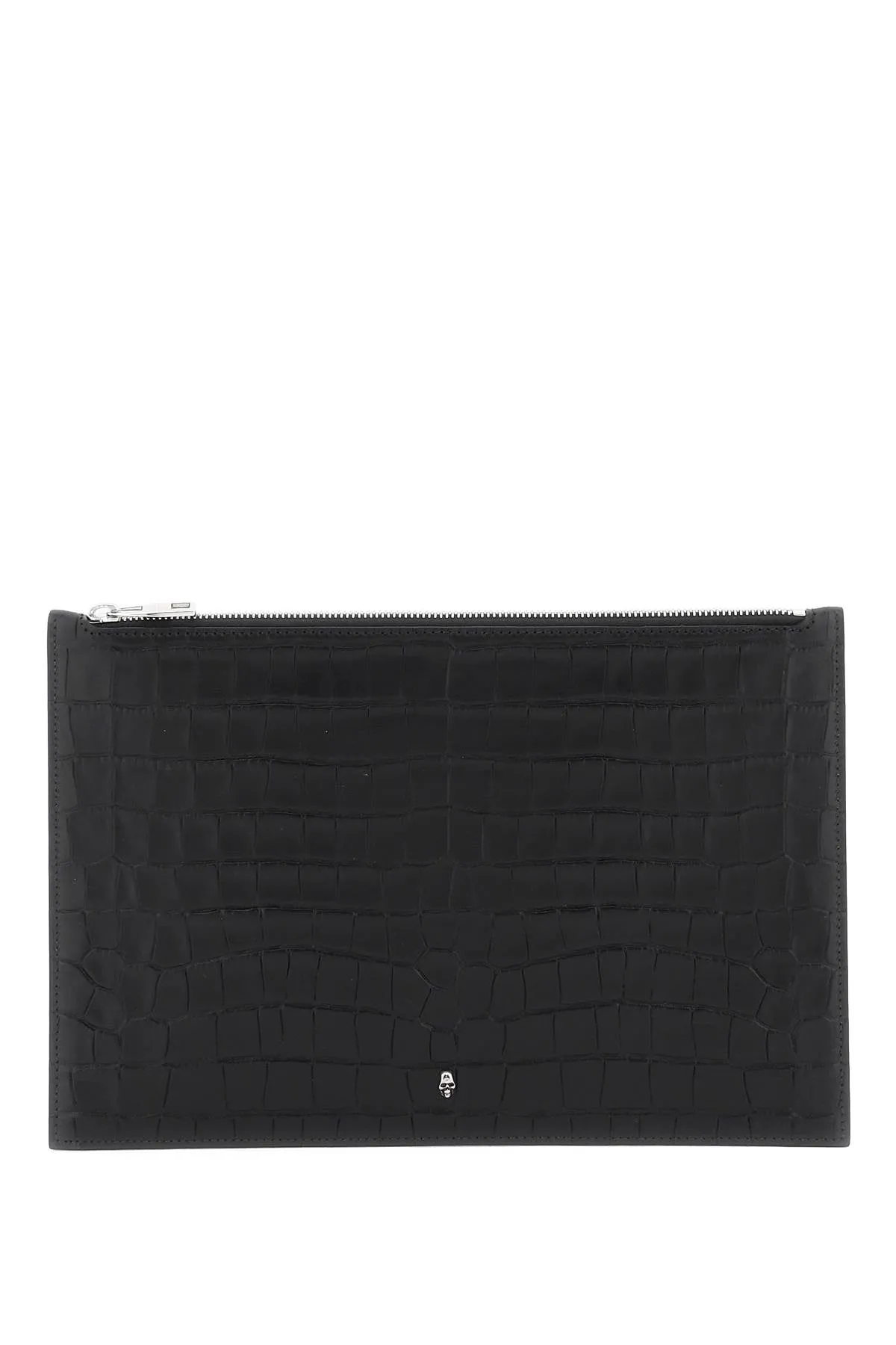 Alexander mcqueen leather flat pouch