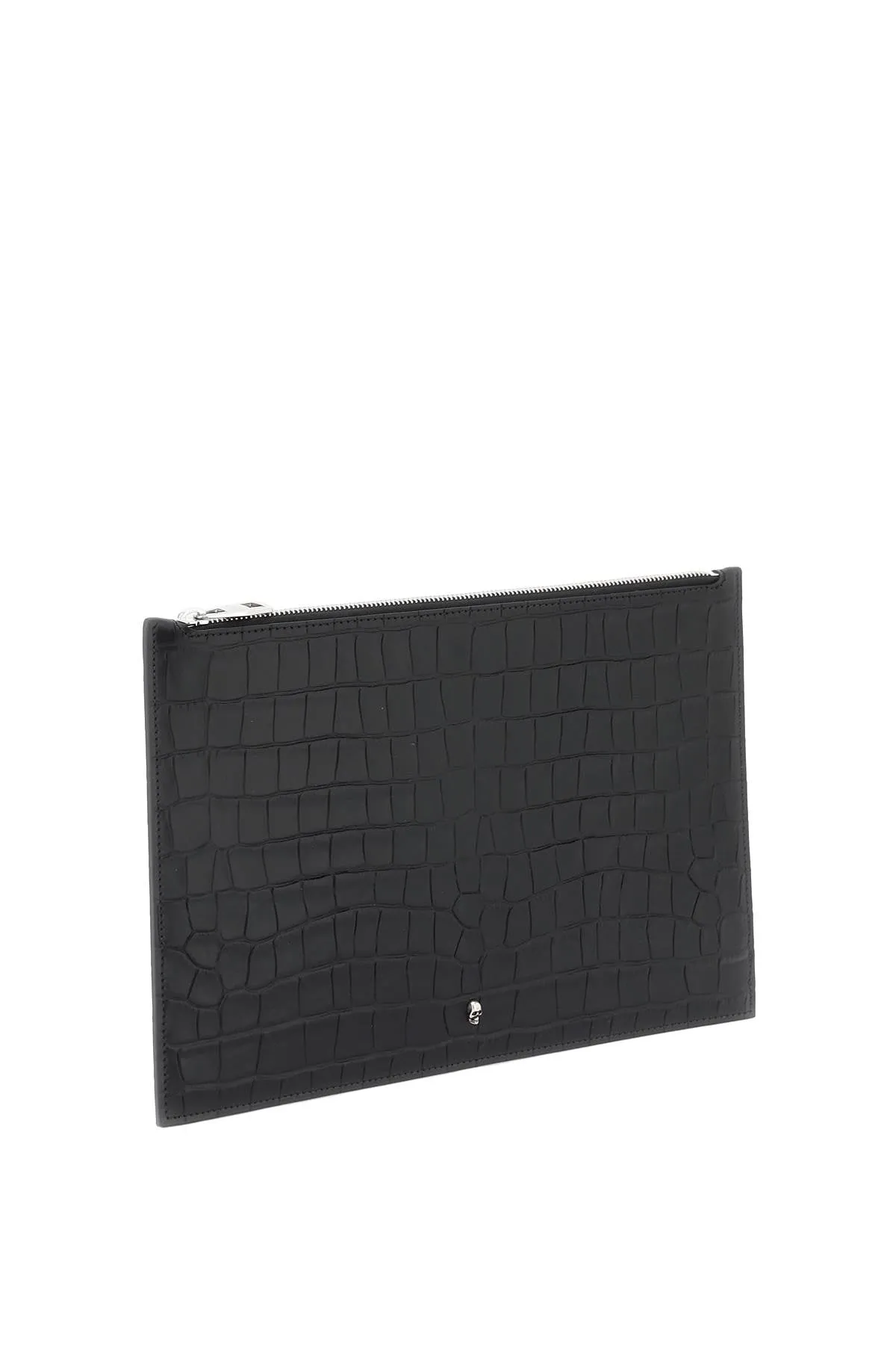 Alexander mcqueen leather flat pouch