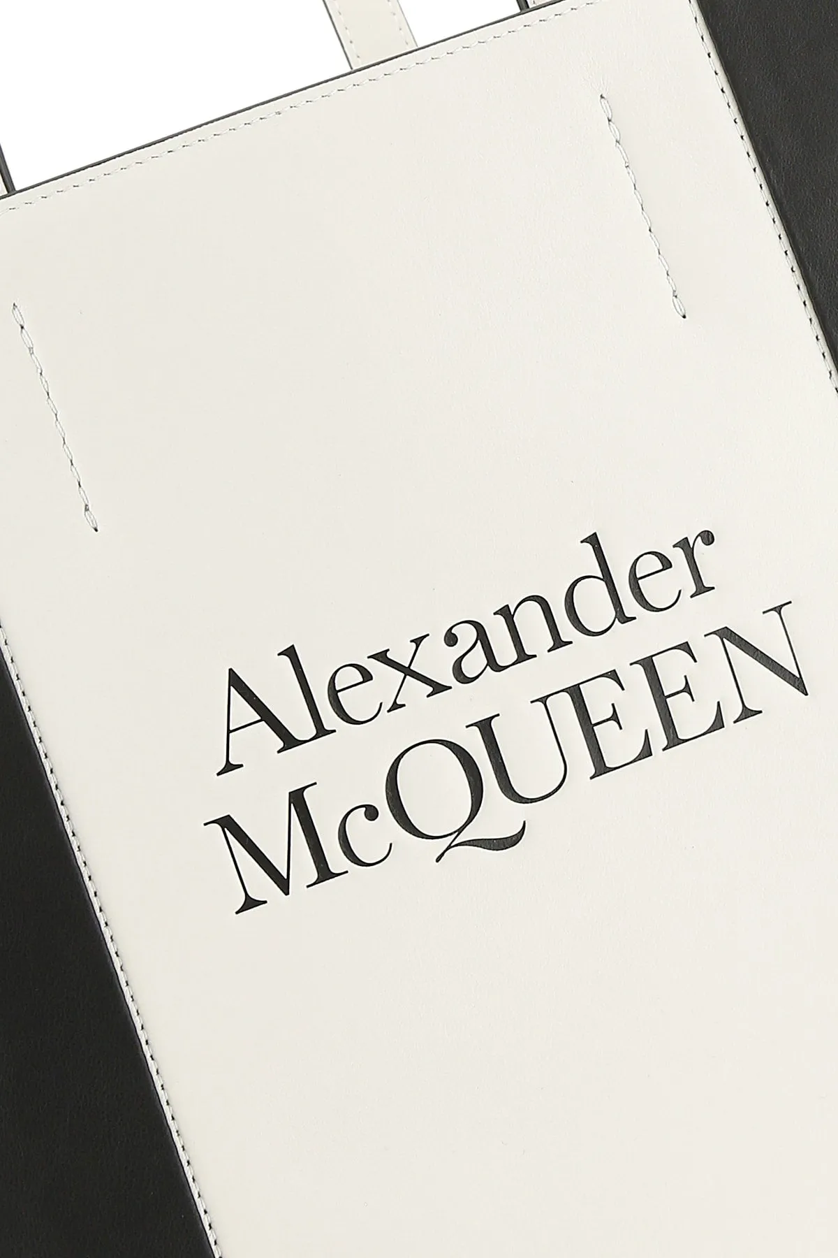 Alexander McQueen Logo Print Tote Bag