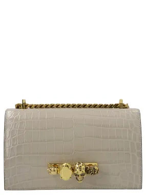 Alexander McQueen Skull Plaque Crossbody Bag