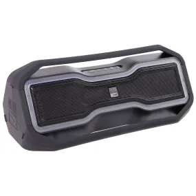 Altec Lansing ROCKBOX Bluetooth Boombox with Lighting Effects - Onyx