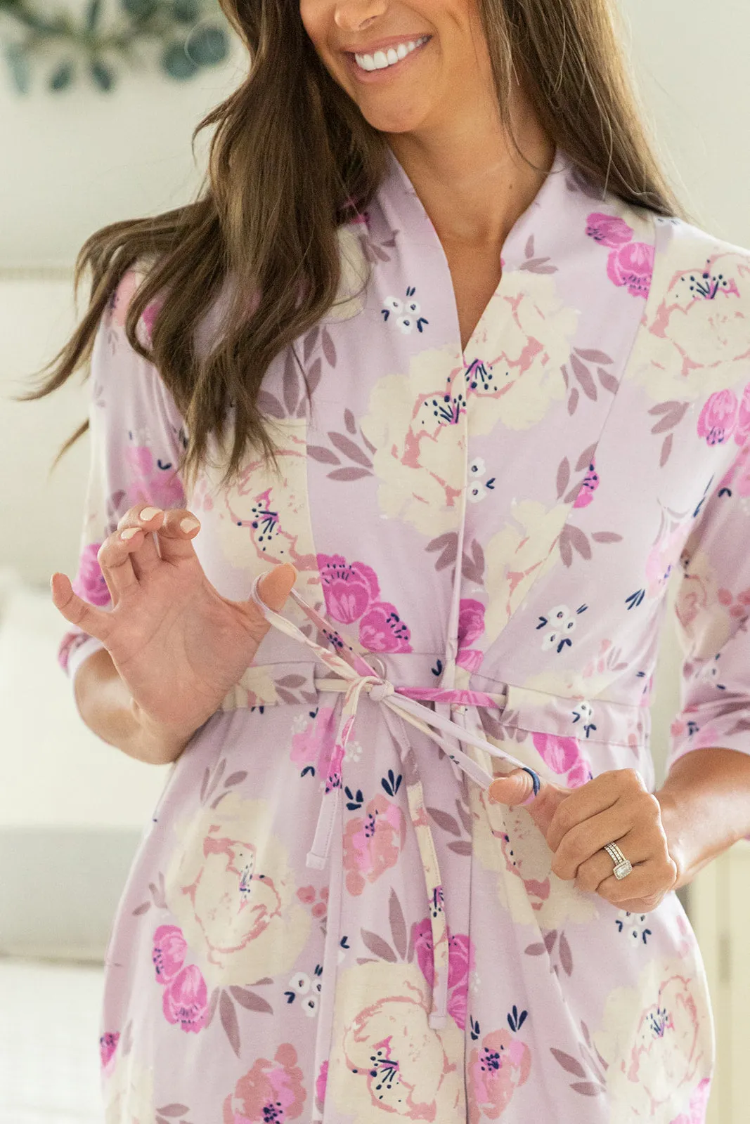 Anais Recovery Robe & Matching Scrunchie Set