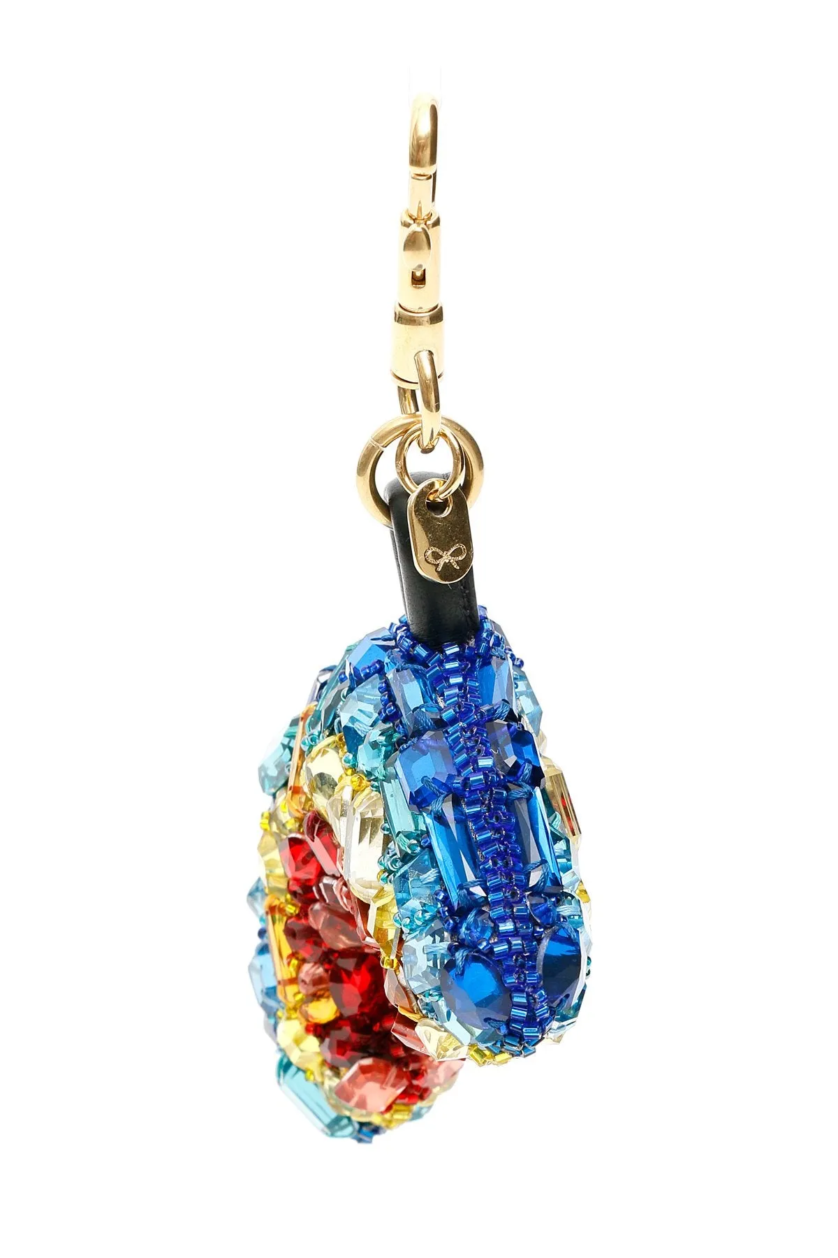 Anya Hindmarch Crystal Rainbow Key Ring