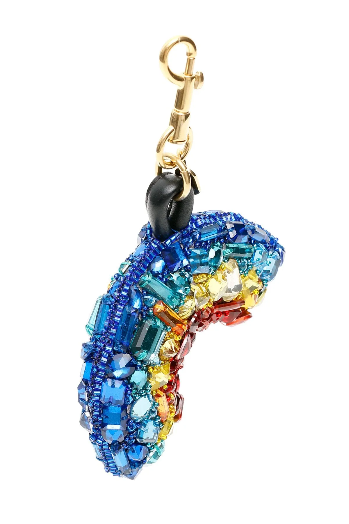 Anya Hindmarch Crystal Rainbow Key Ring