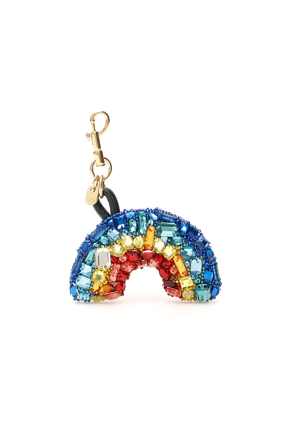 Anya Hindmarch Crystal Rainbow Key Ring