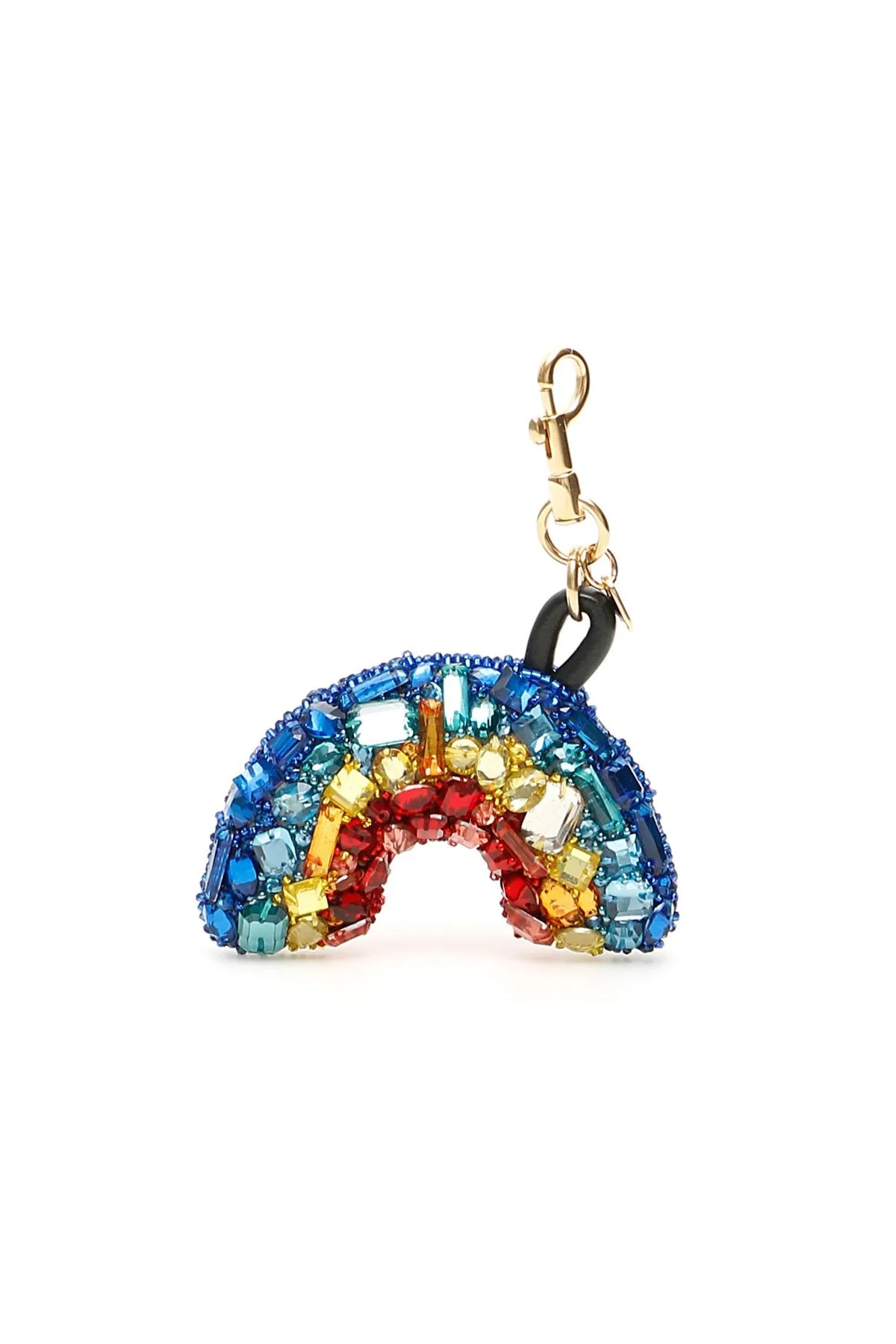 Anya Hindmarch Crystal Rainbow Key Ring