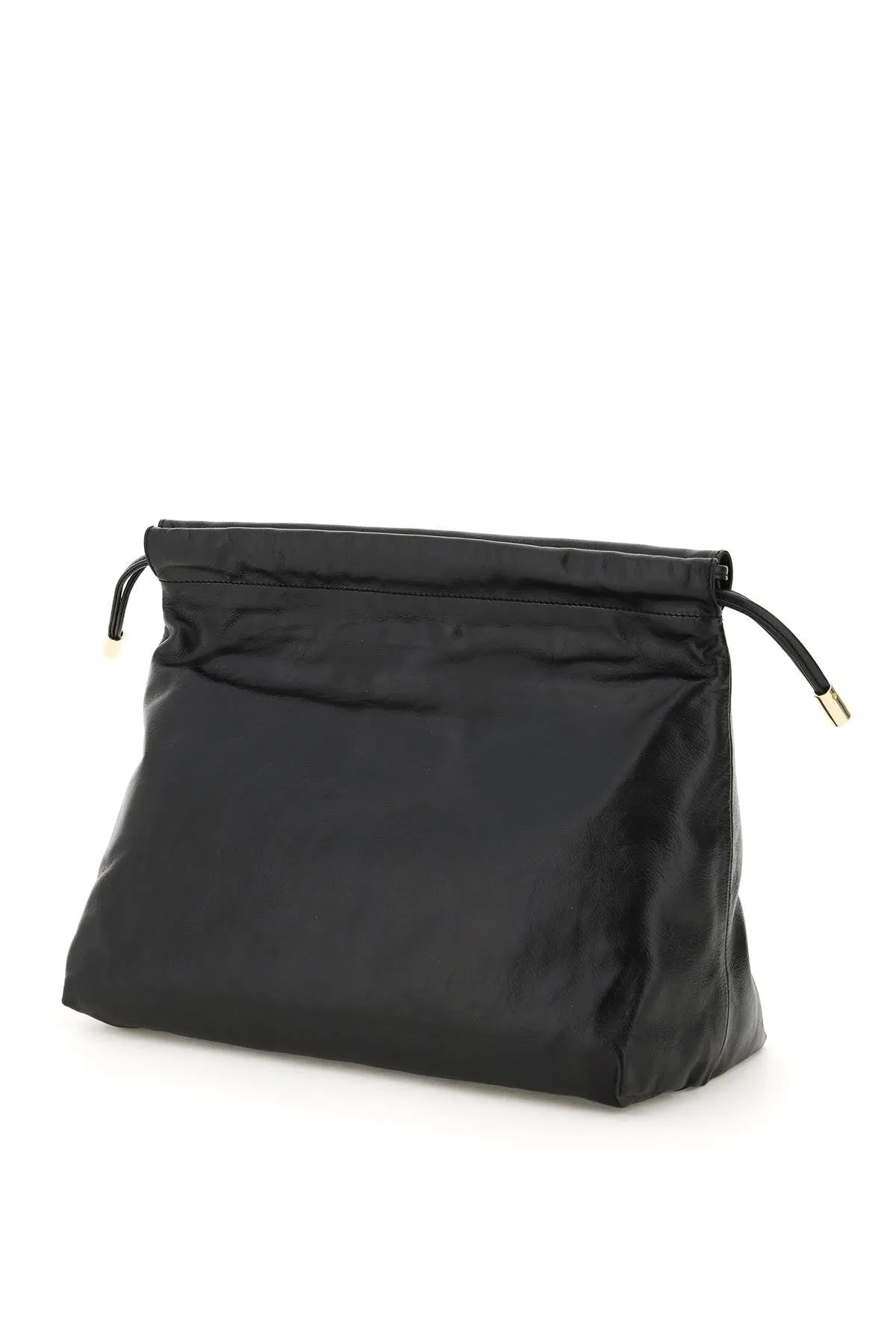 A.P.C. X Suzanne Koller Logo Drawstring Clutch Bag