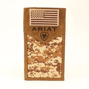 Ariat Digital Camo Patriot Rodeo Wallet A3536444