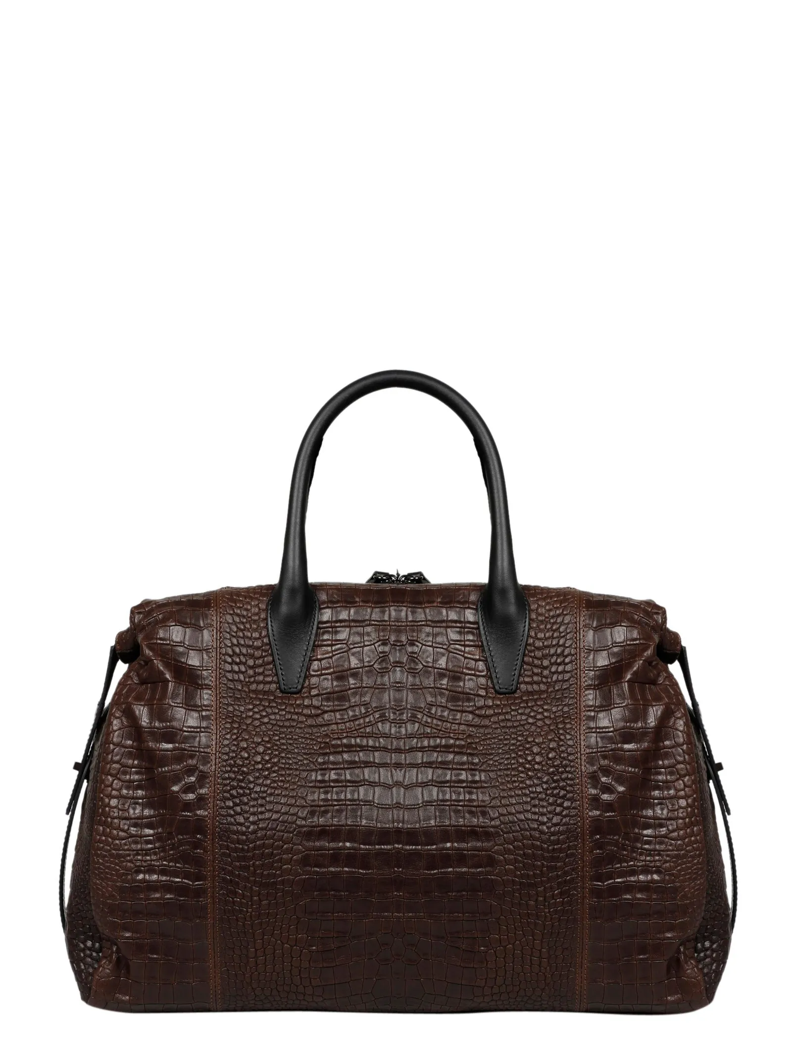 Ash Bruna Embossed Top Handle Bag