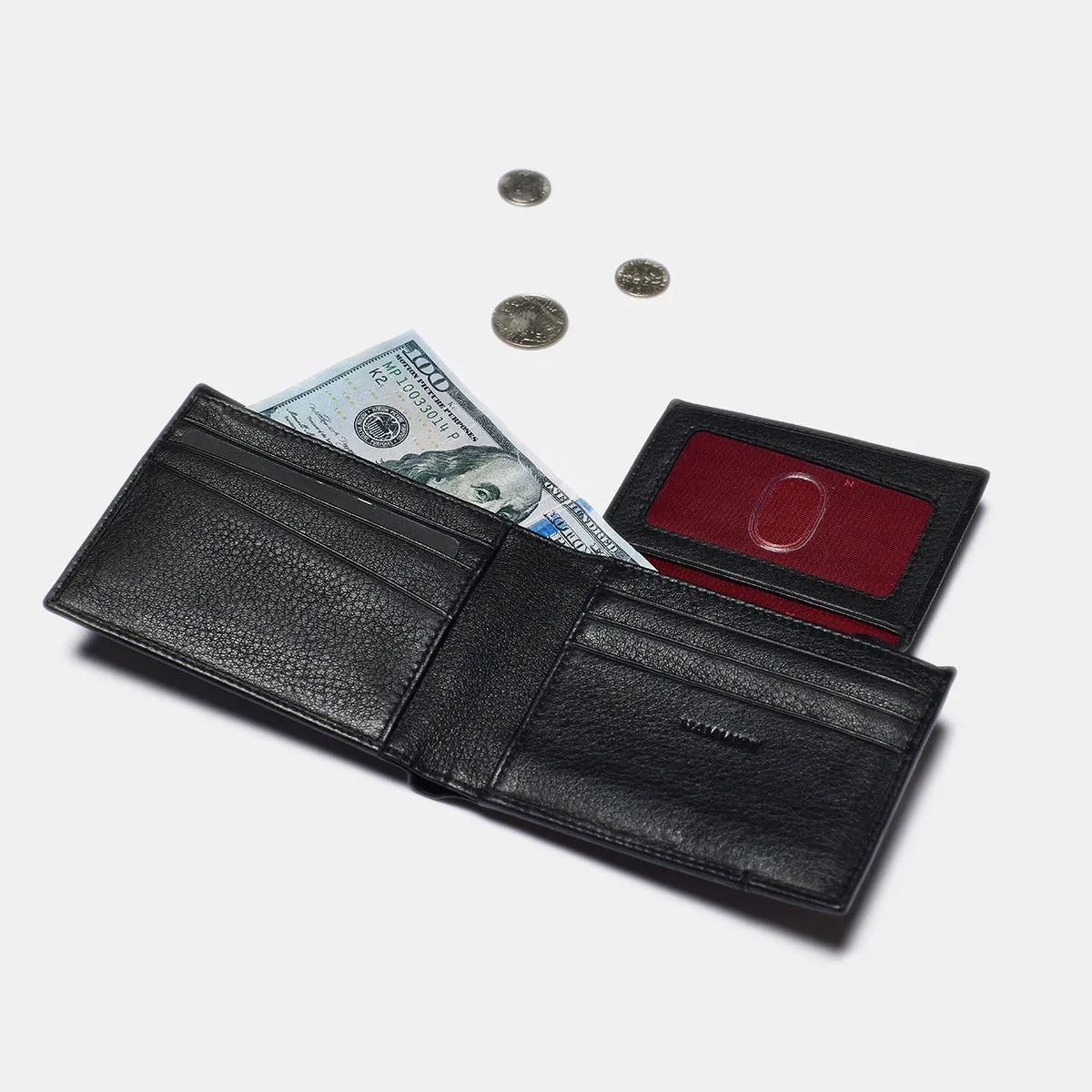 Balboa Bifold | Black Leather