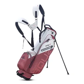 Big Max Aqua Seven G Waterproof Stand Bag - Off White/Merlot