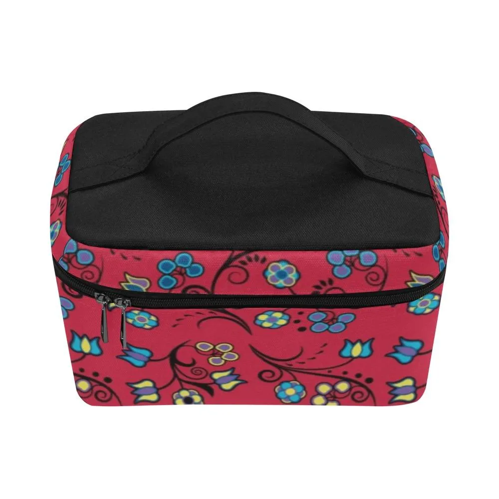 Blue Trio Cardinal Cosmetic Bag/Large