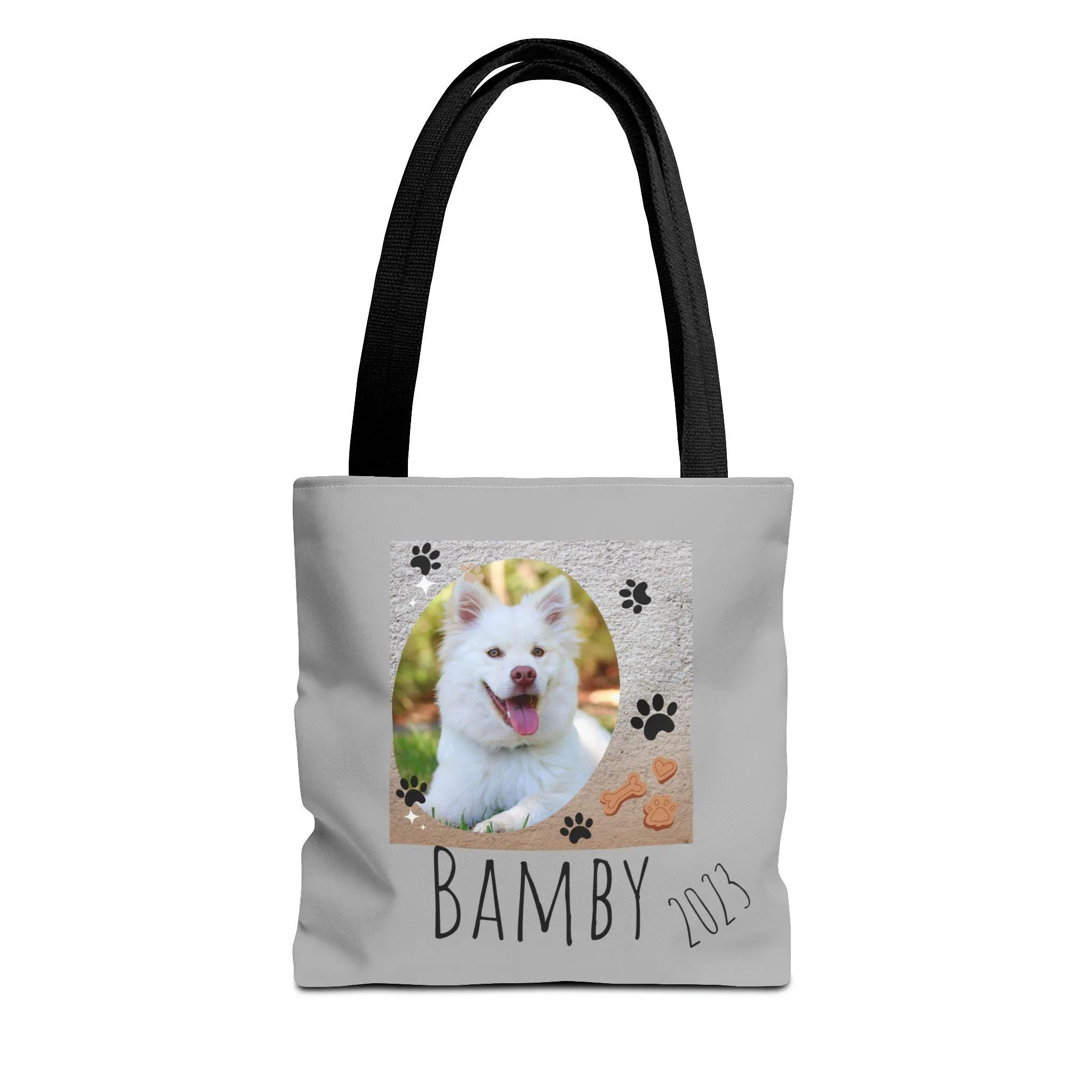 Bolso Foto de Mascota y  Nombre/Bolso Mascota/Bolso Amante Animales