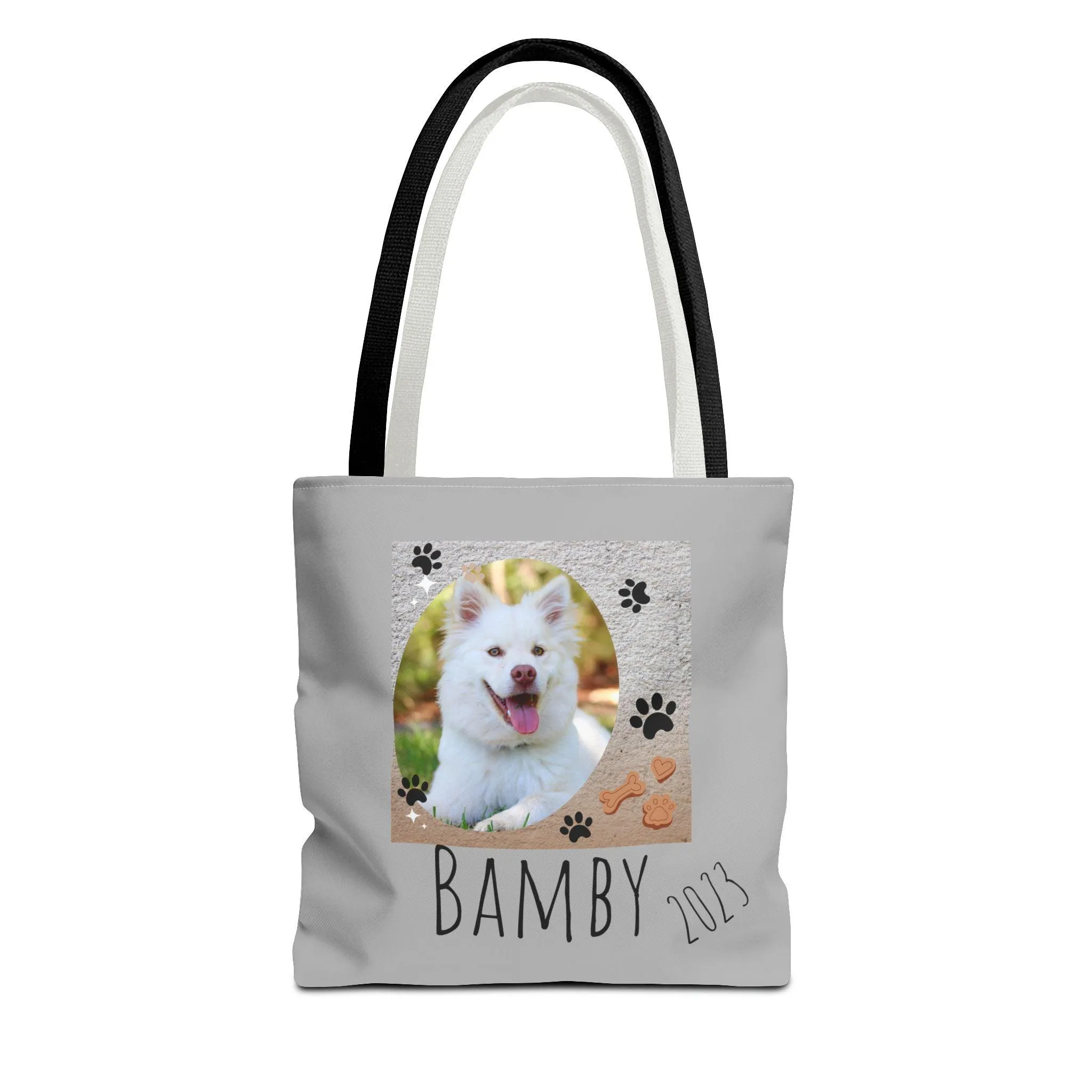 Bolso Foto de Mascota y  Nombre/Bolso Mascota/Bolso Amante Animales