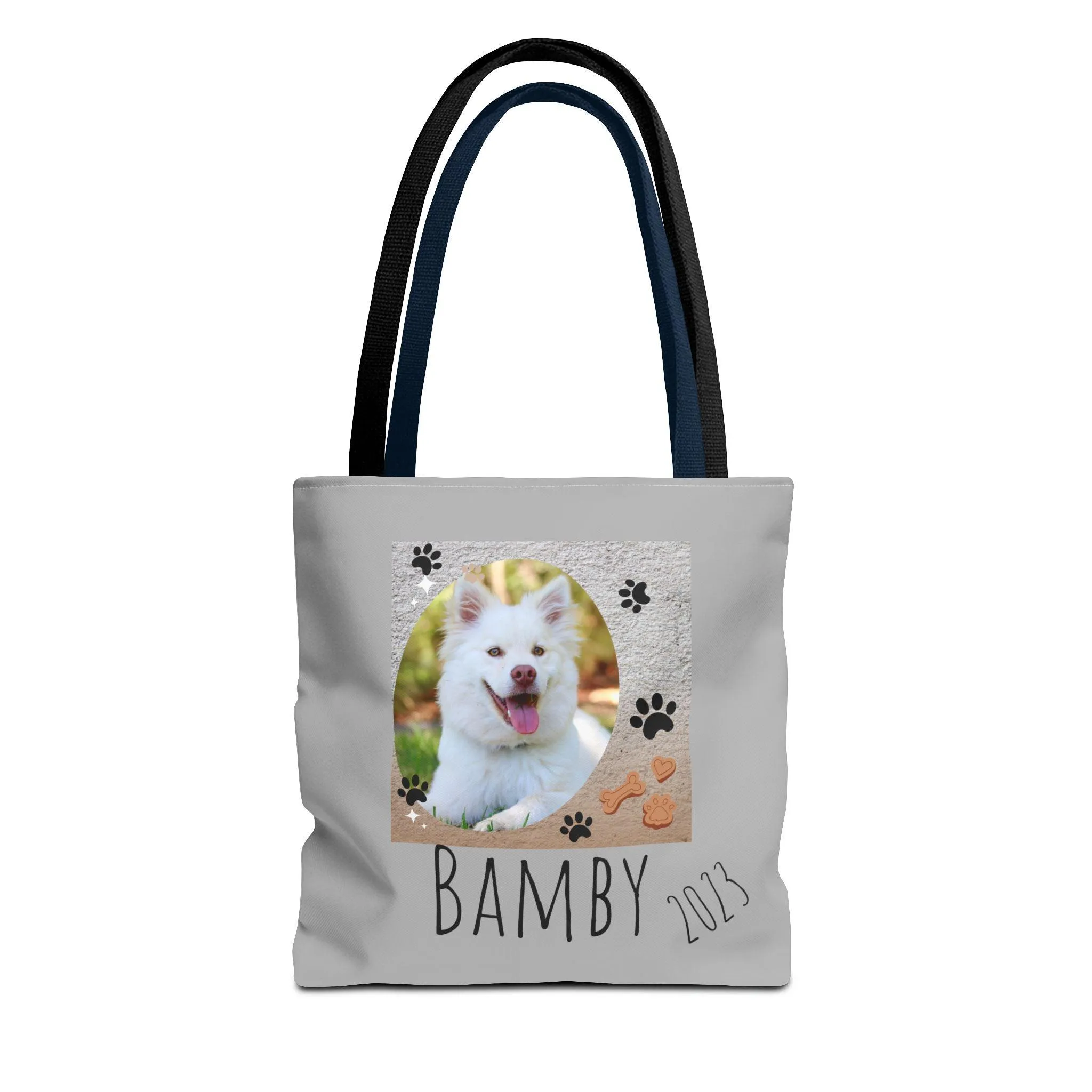 Bolso Foto de Mascota y  Nombre/Bolso Mascota/Bolso Amante Animales