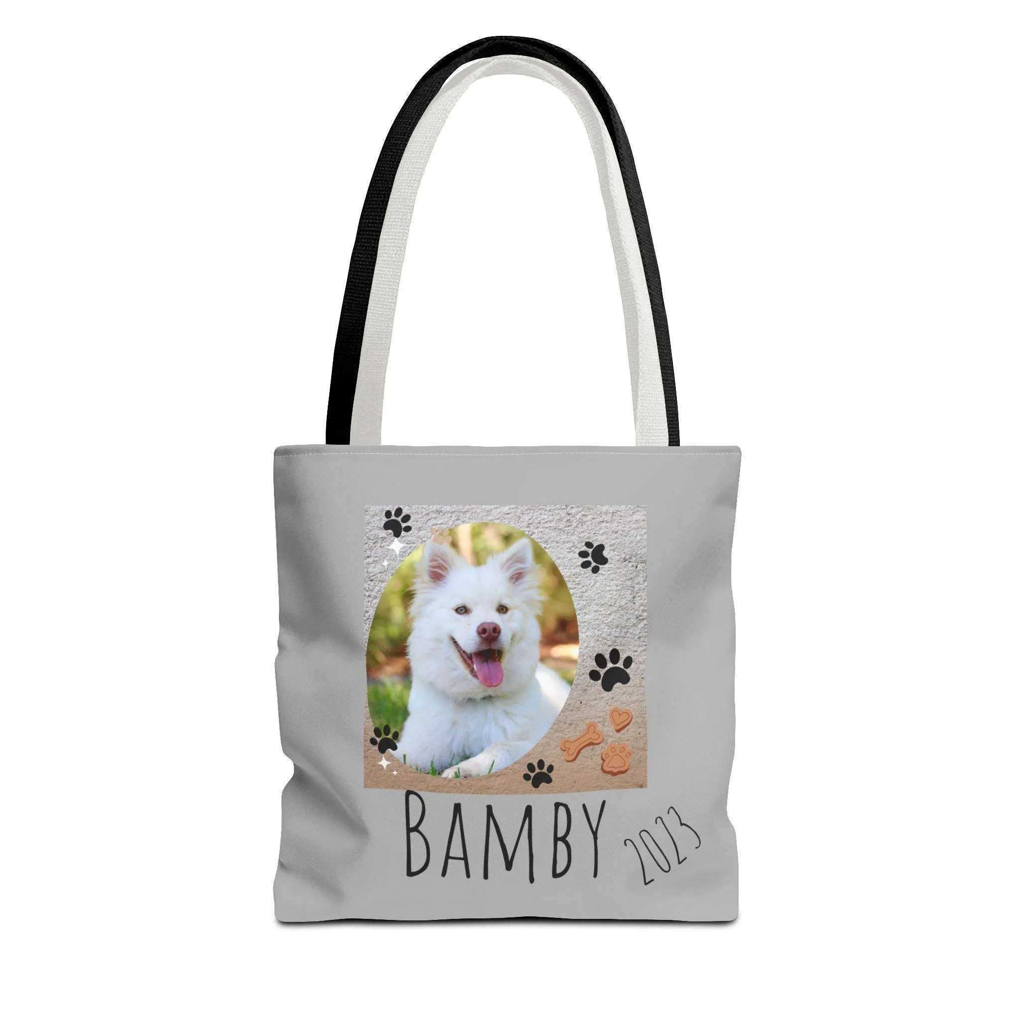 Bolso Foto de Mascota y  Nombre/Bolso Mascota/Bolso Amante Animales