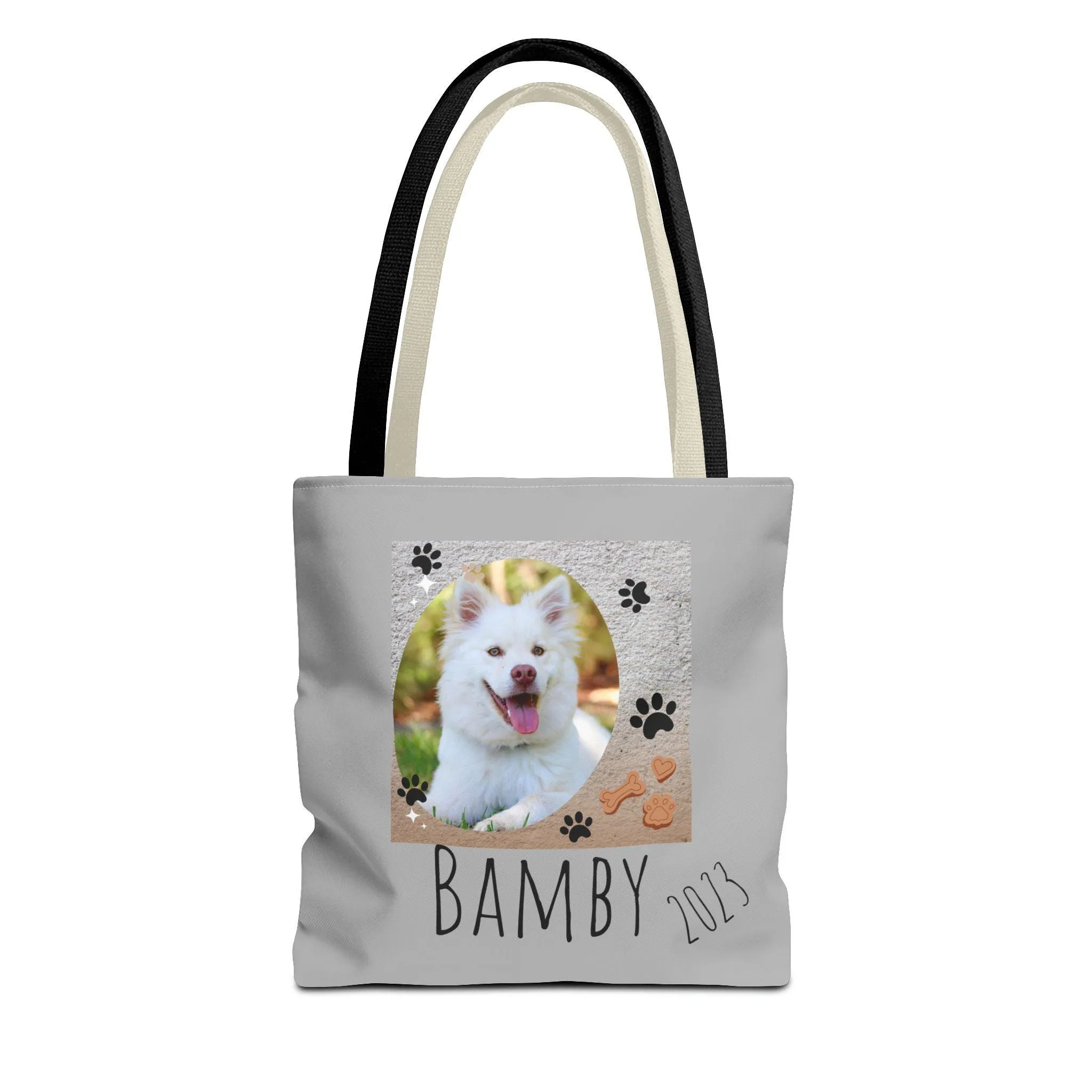 Bolso Foto de Mascota y  Nombre/Bolso Mascota/Bolso Amante Animales