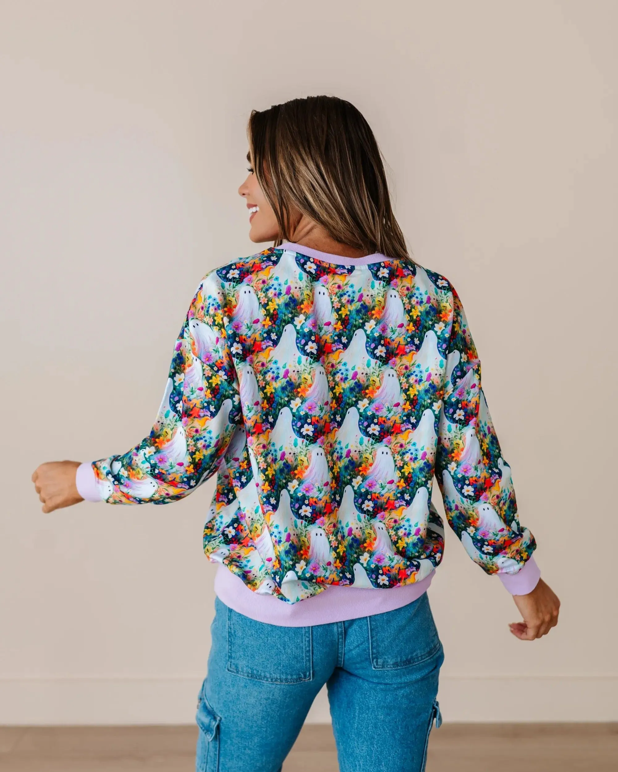 Boo-tiful Blooms Women's Sweatshirt