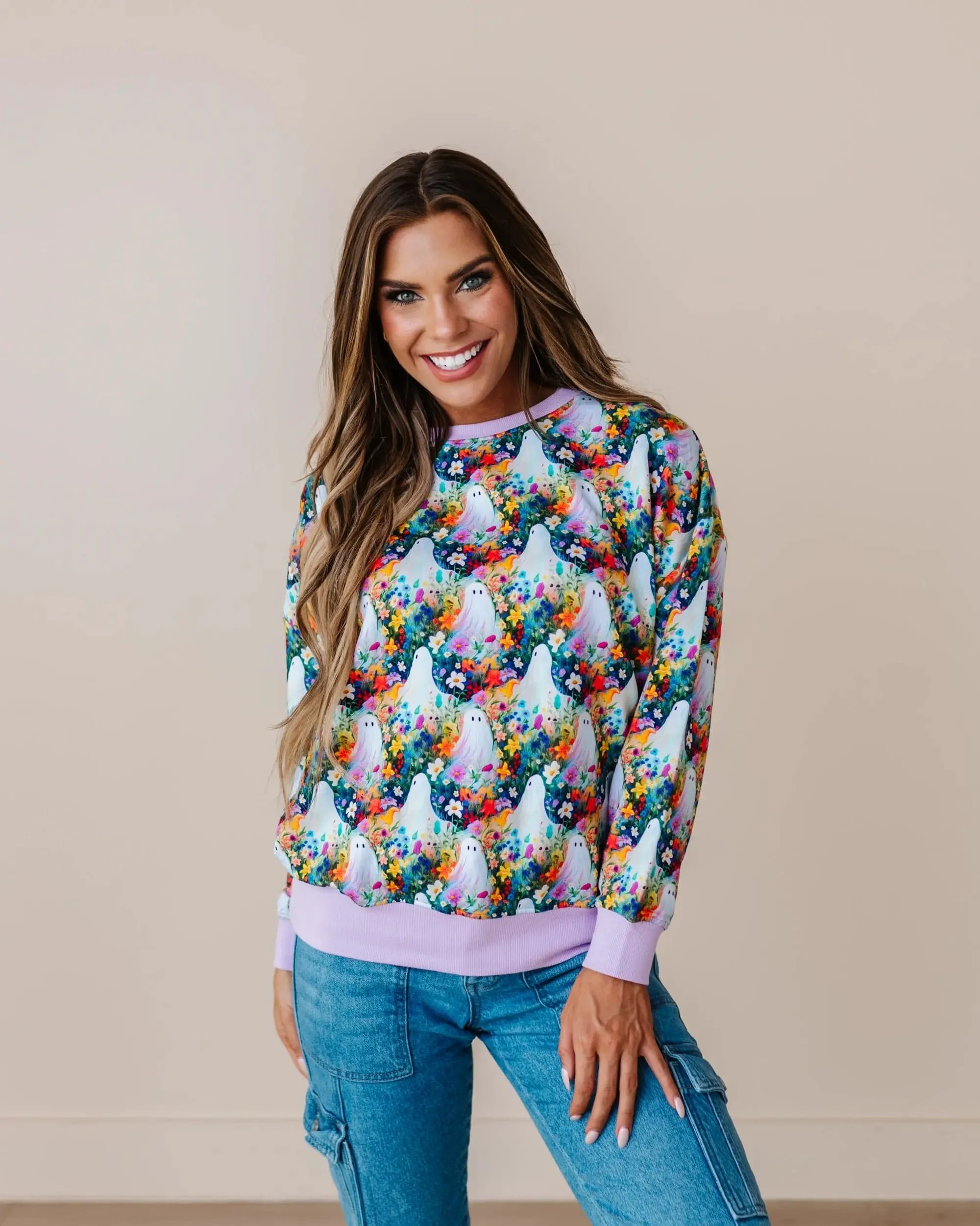 Boo-tiful Blooms Women's Sweatshirt