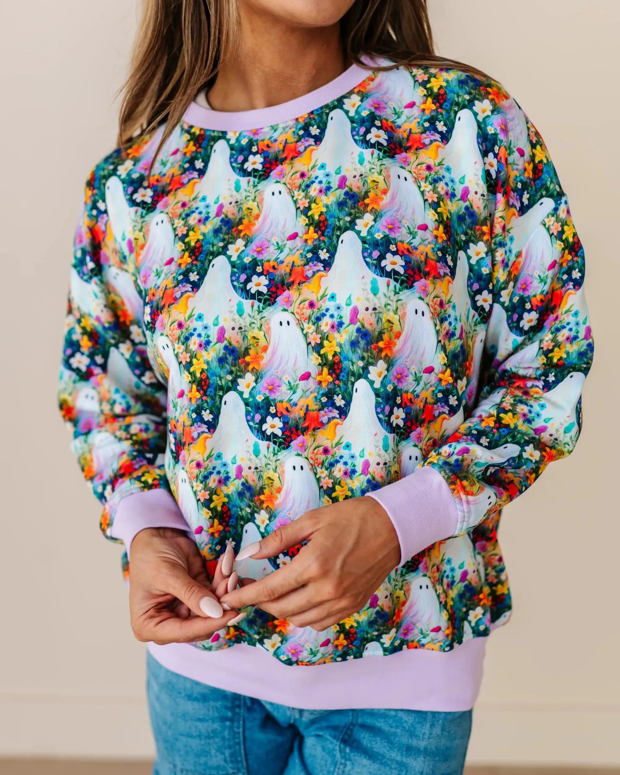 Boo-tiful Blooms Women's Sweatshirt