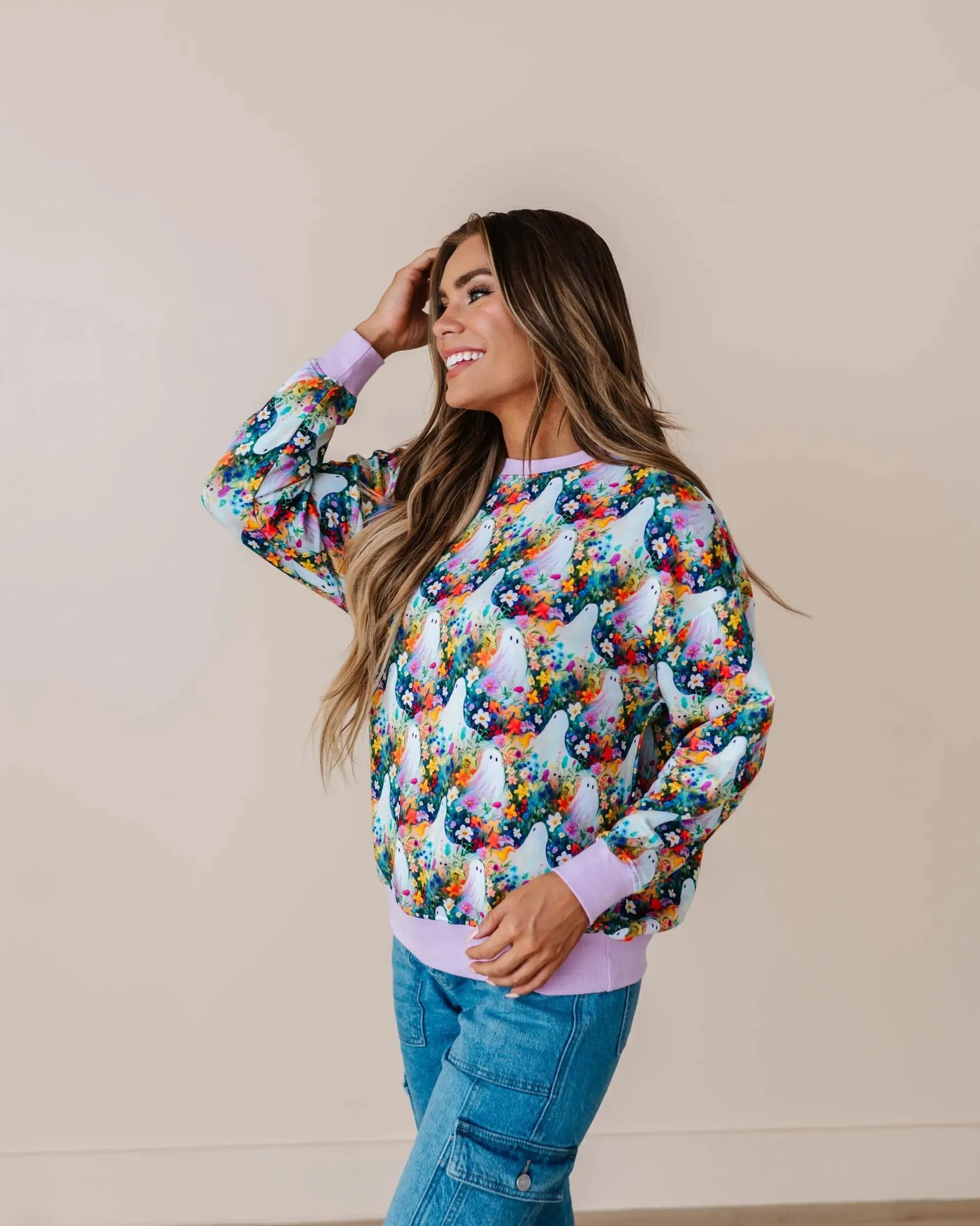 Boo-tiful Blooms Women's Sweatshirt