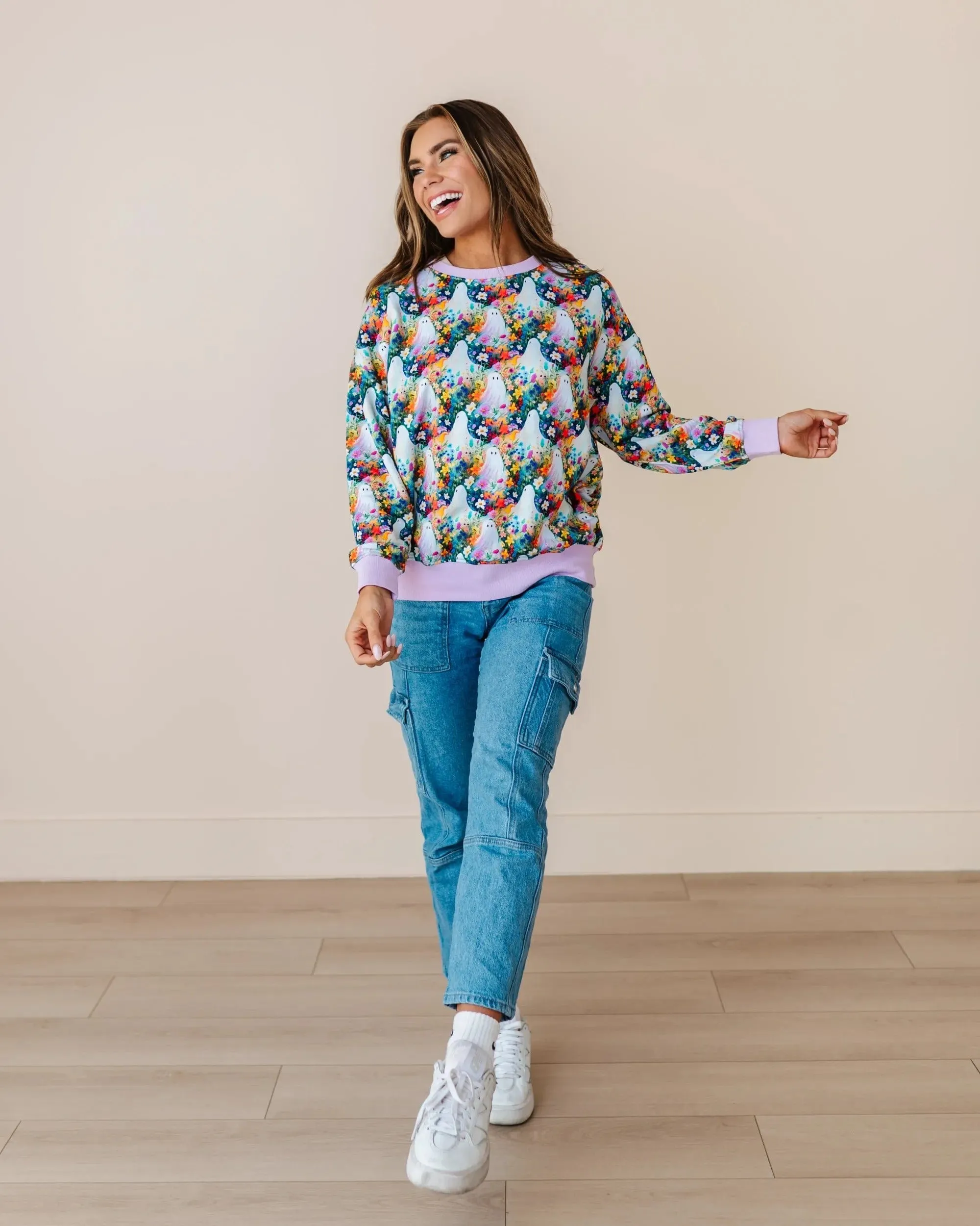 Boo-tiful Blooms Women's Sweatshirt