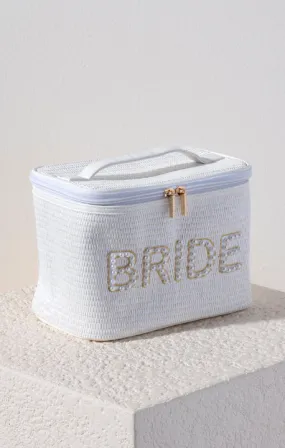 Bride Cosmetic Bag ~ White