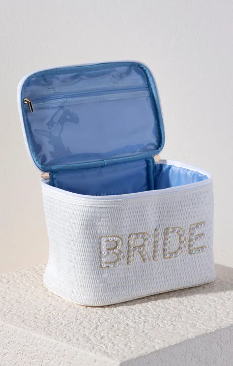 Bride Cosmetic Bag ~ White