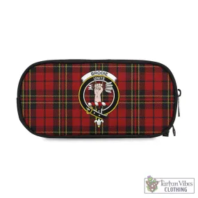 Brodie Tartan Pen and Pencil Case with Family Crest