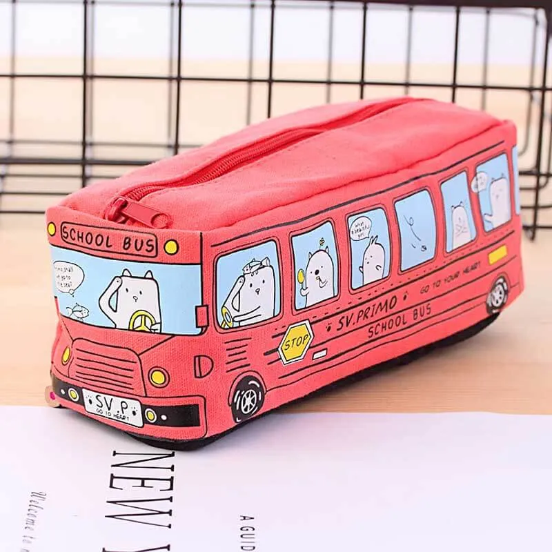 Bus Pencil Case