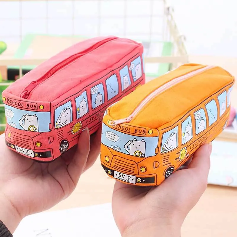 Bus Pencil Case