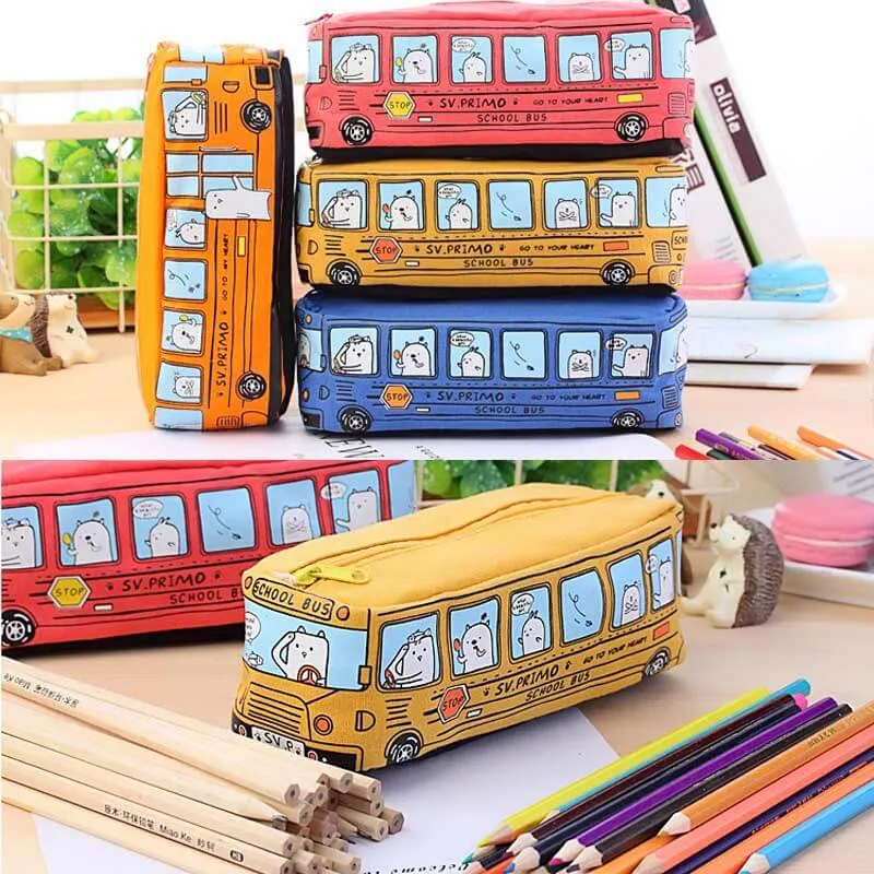 Bus Pencil Case