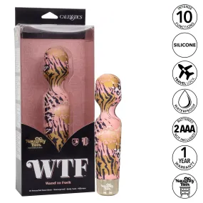 California Exotics - Naughty Bits WTF Wand To F*ck Wand Massager (Multi Colour)