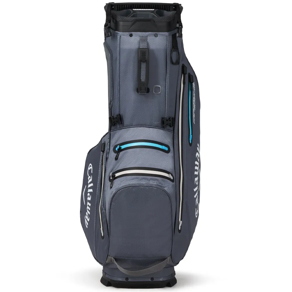 Callaway Fairway 14 Hyper Dry Waterproof Stand Bag - Graphite/Blue