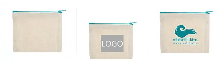 Canvas Zip Storage Bag 13*10cm