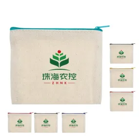 Canvas Zip Storage Bag 13*10cm