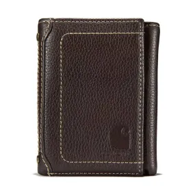 Carhartt Pebble Trifold Wallet - Dark Brown