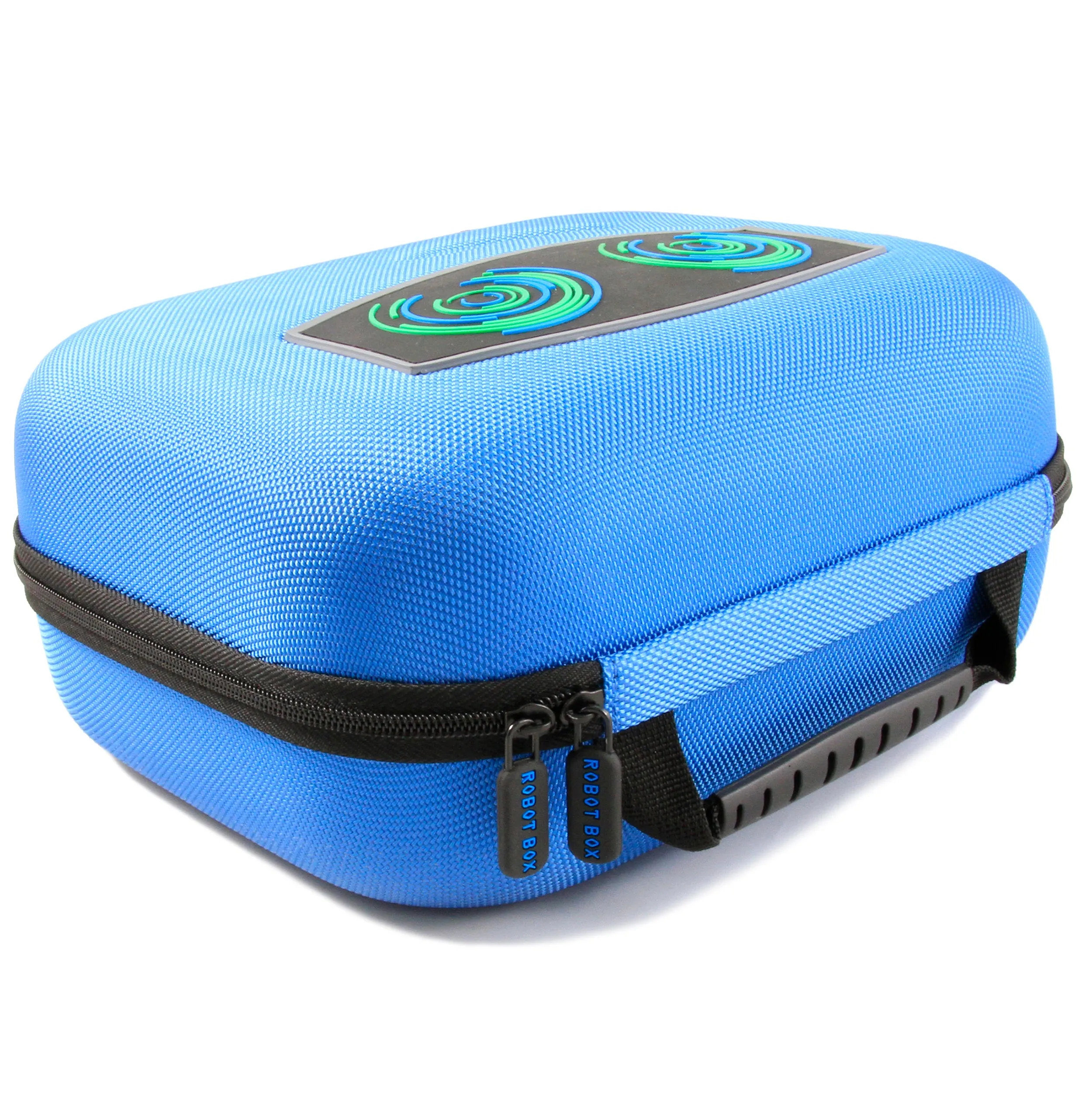 CASEMATIX Blue Toy Case Compatible with 4 VTech KidiGo NexTag Game System Arm Units and Accessories - Includes Travel Case Only