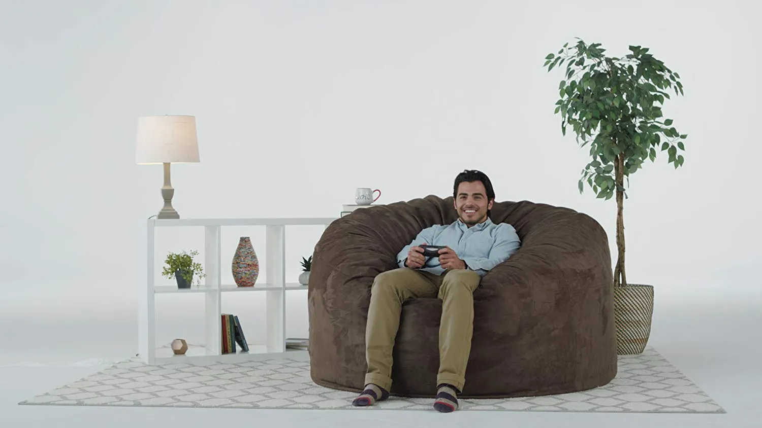 Chill Sack Bean Bag Chair: Giant 6' Memory Foam Furniture Bean Bag