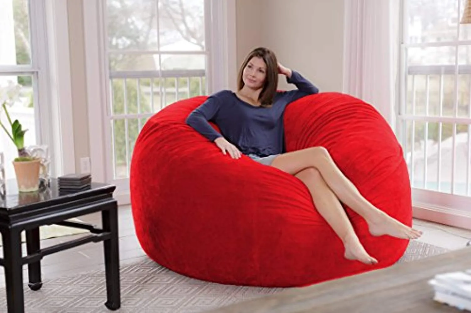 Chill Sack Bean Bag Chair: Giant 6' Memory Foam Furniture Bean Bag