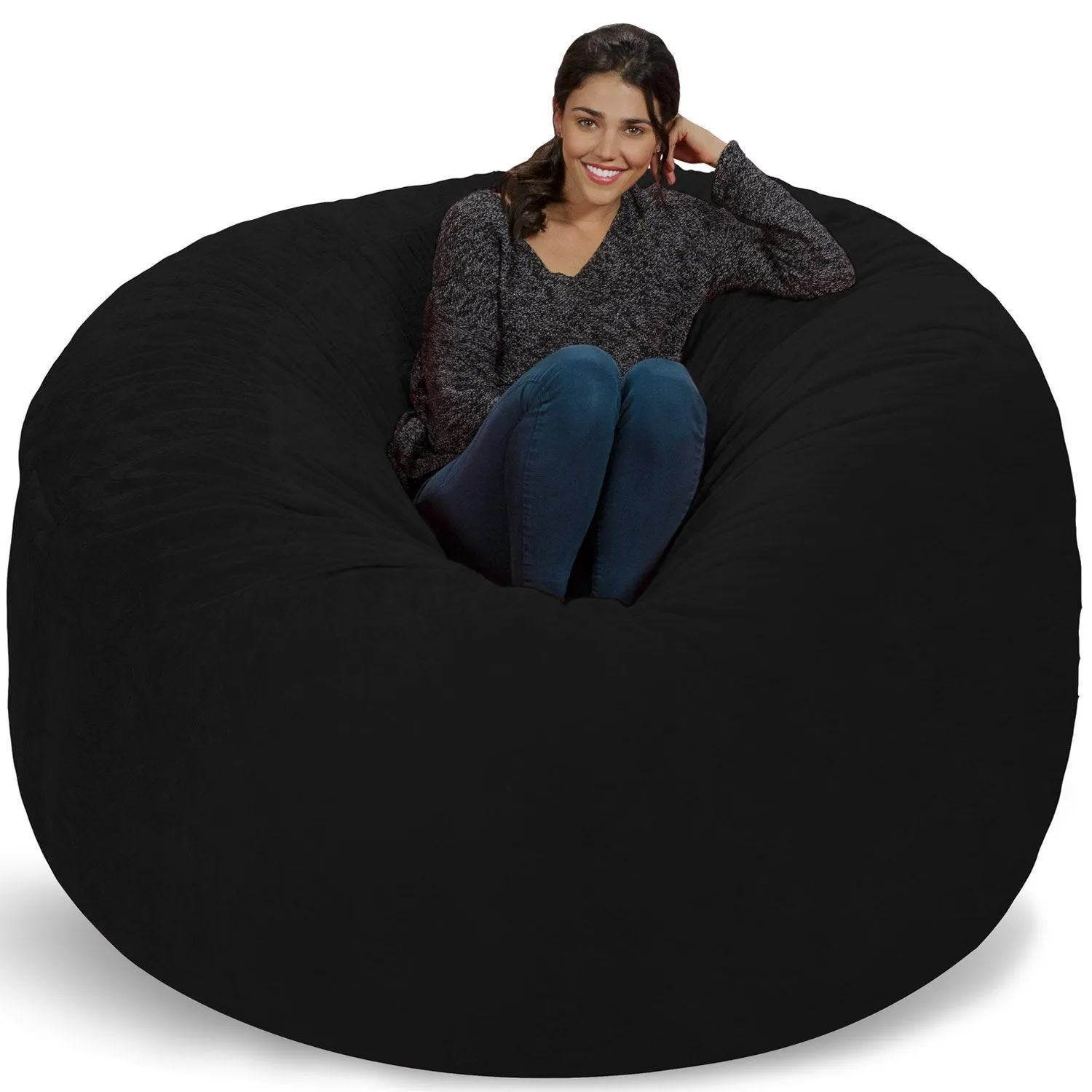 Chill Sack Bean Bag Chair: Giant 6' Memory Foam Furniture Bean Bag