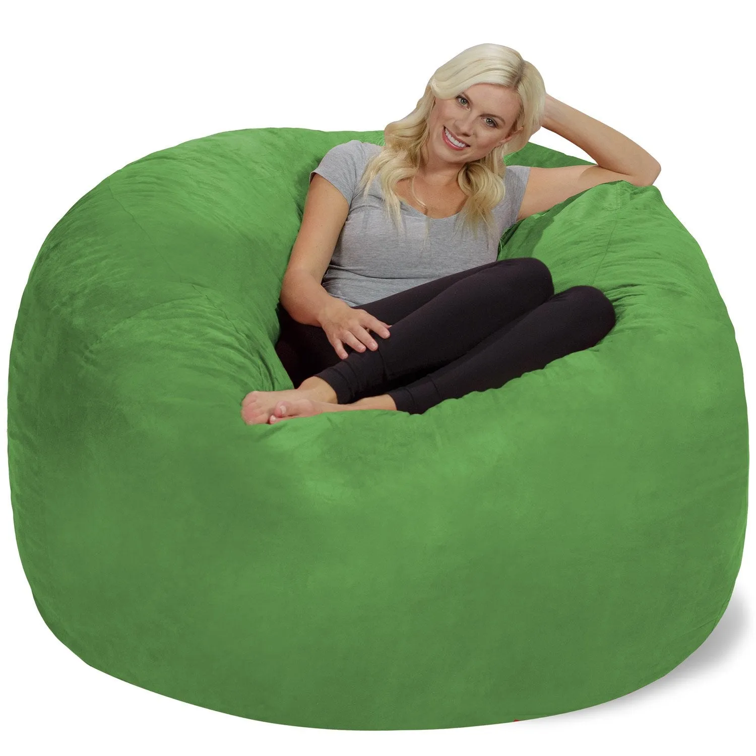 Chill Sack Bean Bag Chair: Giant 6' Memory Foam Furniture Bean Bag