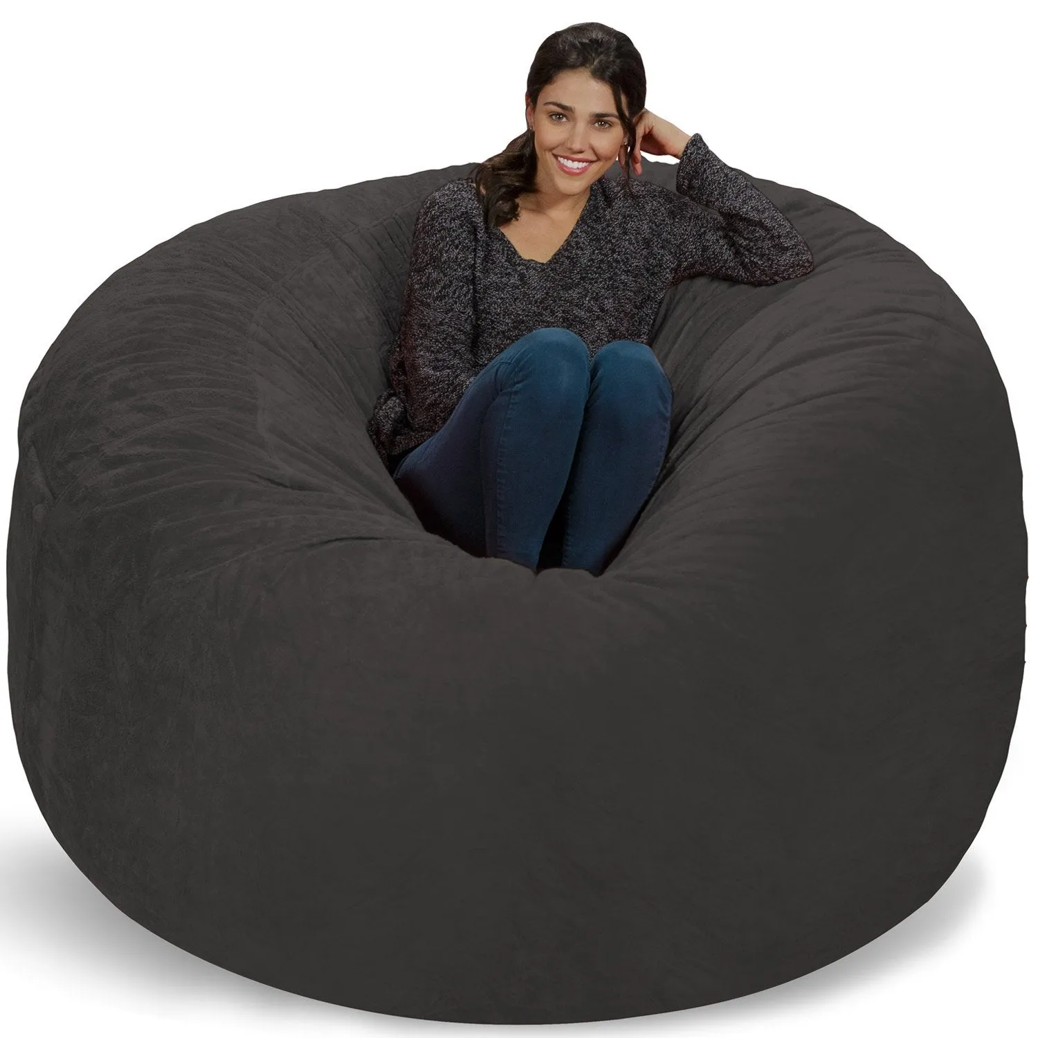 Chill Sack Bean Bag Chair: Giant 6' Memory Foam Furniture Bean Bag